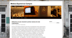 Desktop Screenshot of mediosexpresivoscampos.org